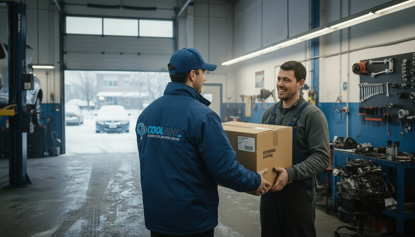 Auto Parts delivery for Repair Auto Shop